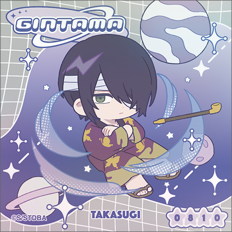 銀魂_ステッカー／ぱすてるぽっぷ　高杉晋助