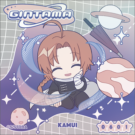 銀魂_ステッカー／ぱすてるぽっぷ　神威