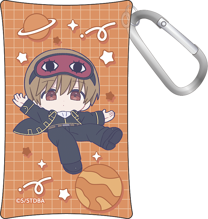 銀魂_カラビナ付きポーチ／ぱすてるぽっぷ　沖田総悟