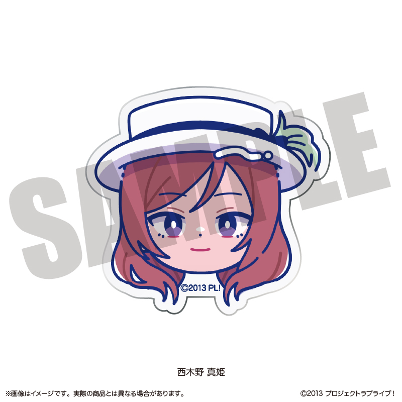 ラブライブ！_にゅ?とろ 第2弾 お顔クリップ F 西木野 真姫