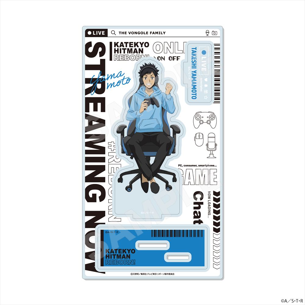 家庭教師ヒットマンREBORN!_ゲーム配信者風ver. ジオラマアクリル /03 山本武