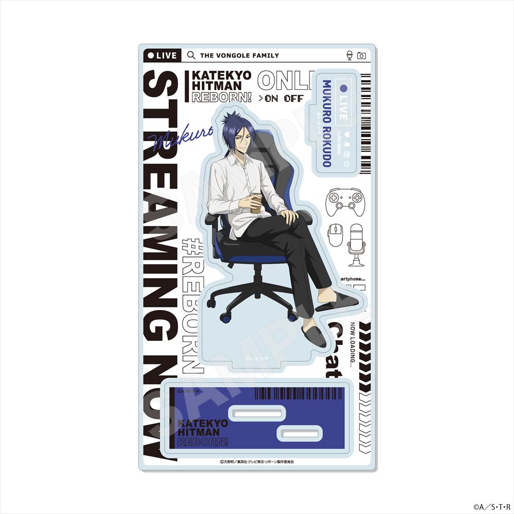 家庭教師ヒットマンREBORN!_ゲーム配信者風ver. ジオラマアクリル /05 六道骸