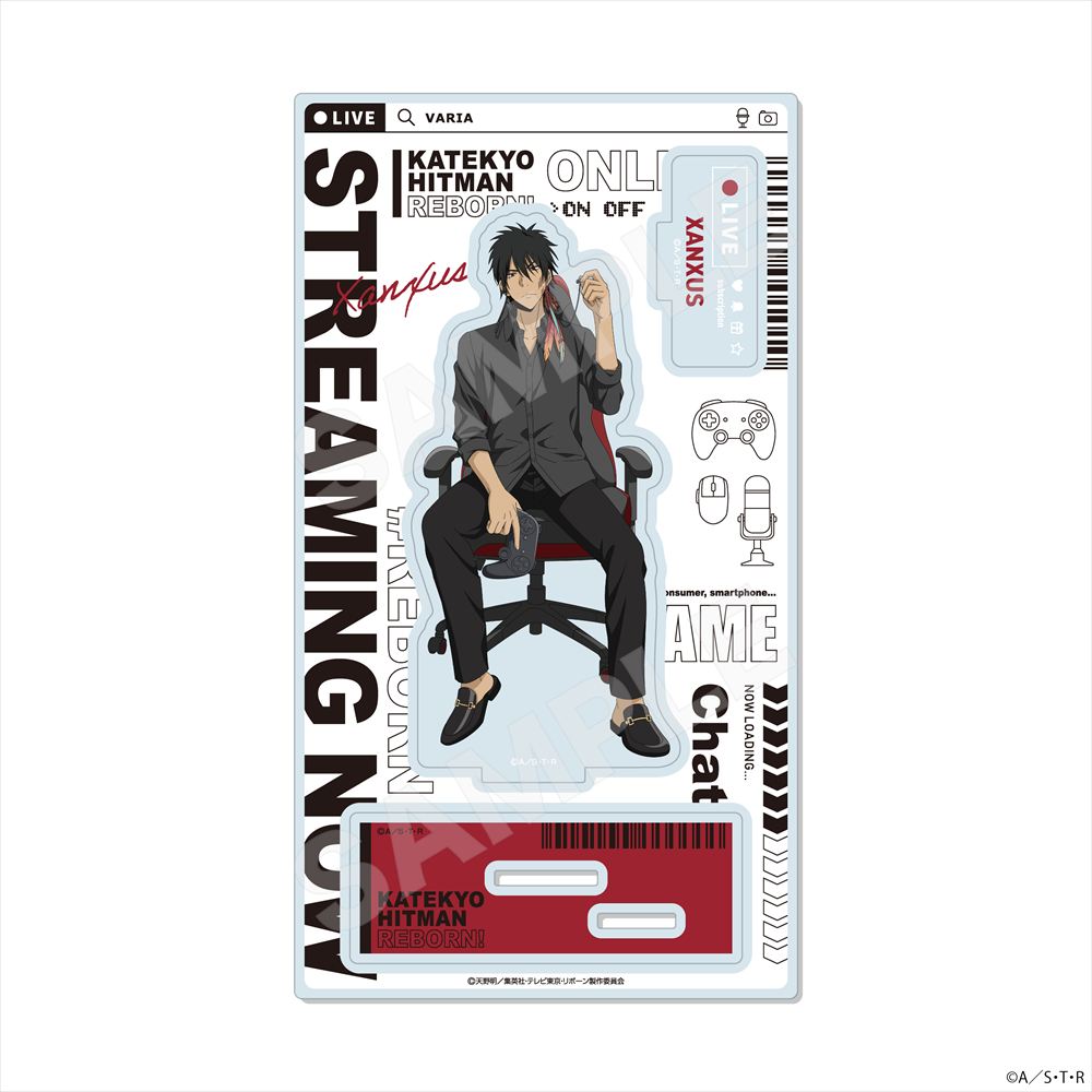 家庭教師ヒットマンREBORN!_ゲーム配信者風ver. ジオラマアクリル /06 XANXUS