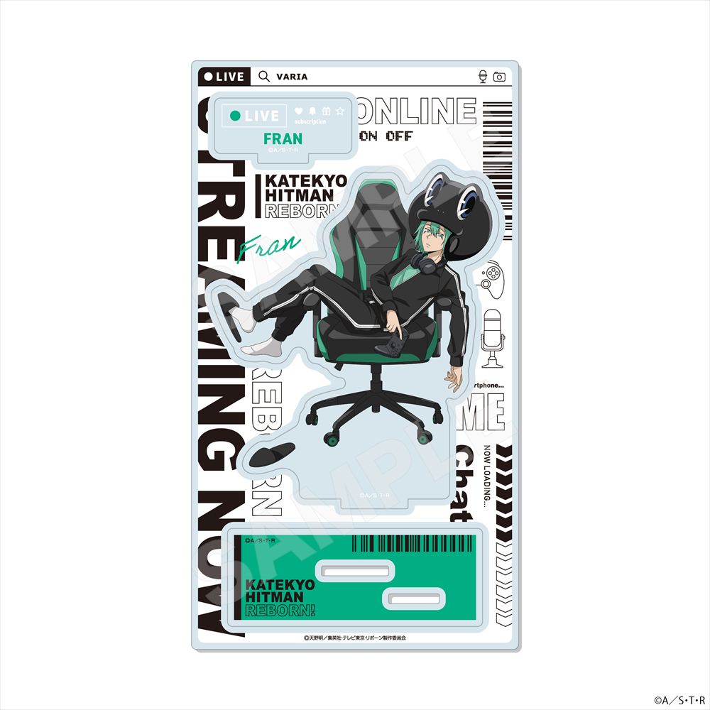 家庭教師ヒットマンREBORN!_ゲーム配信者風ver. ジオラマアクリル /09 フラン