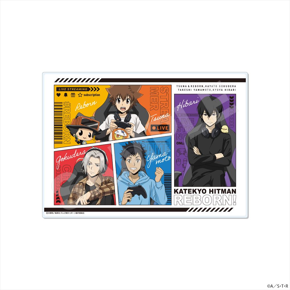 家庭教師ヒットマンREBORN!_ゲーム配信者風ver. アクリルボード /01 A