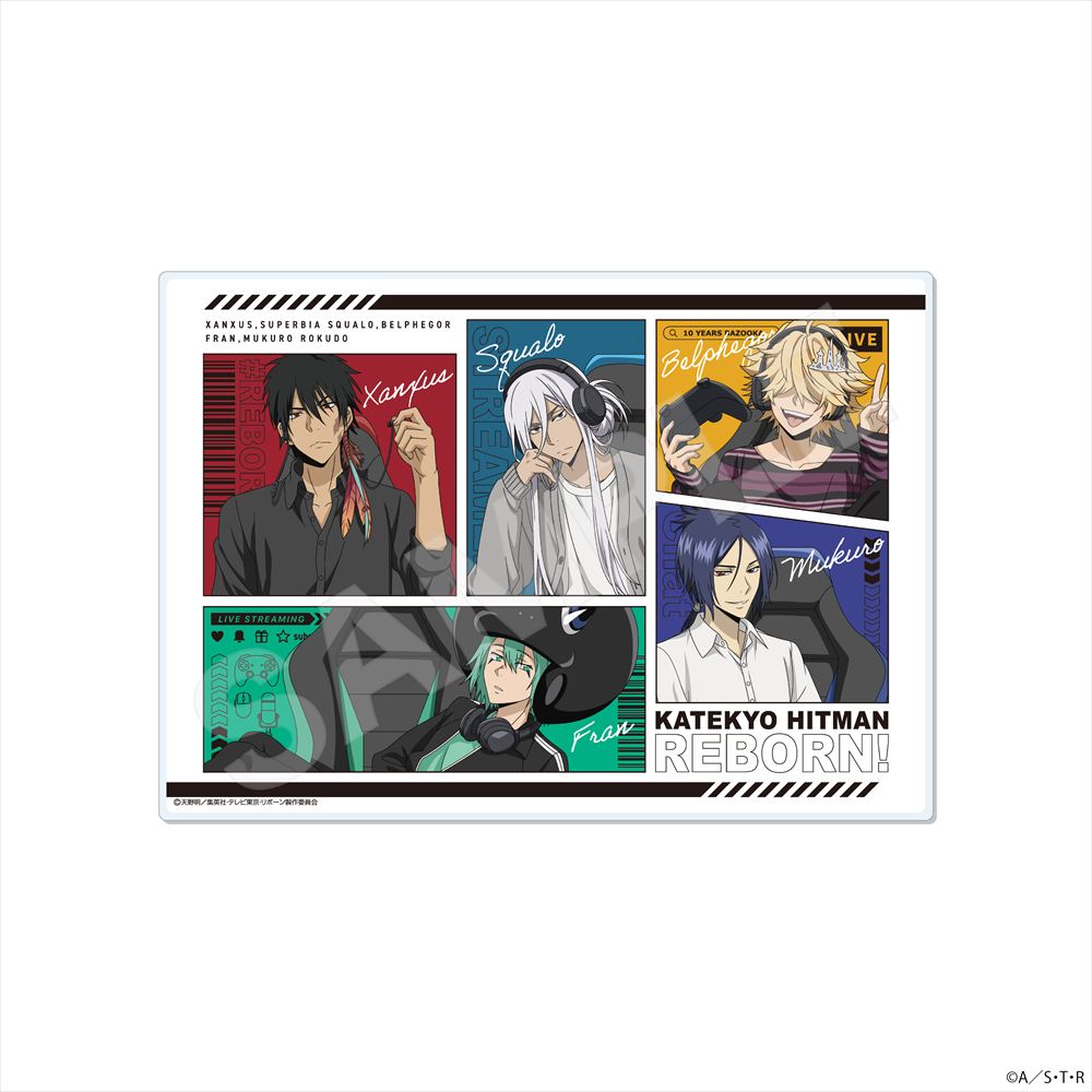 家庭教師ヒットマンREBORN!_ゲーム配信者風ver. アクリルボード /02 B