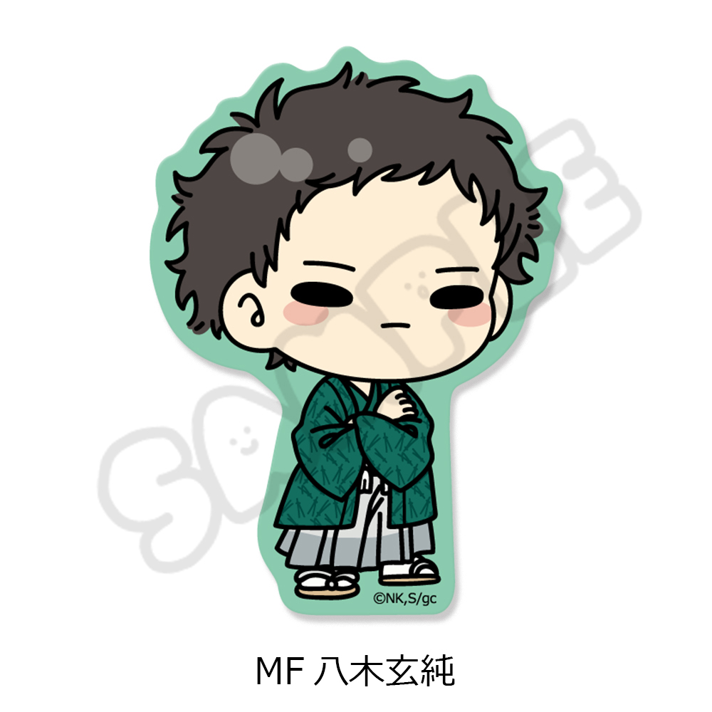 映画 ギヴン 海へ_クリアダイカットステッカー MF 八木玄純