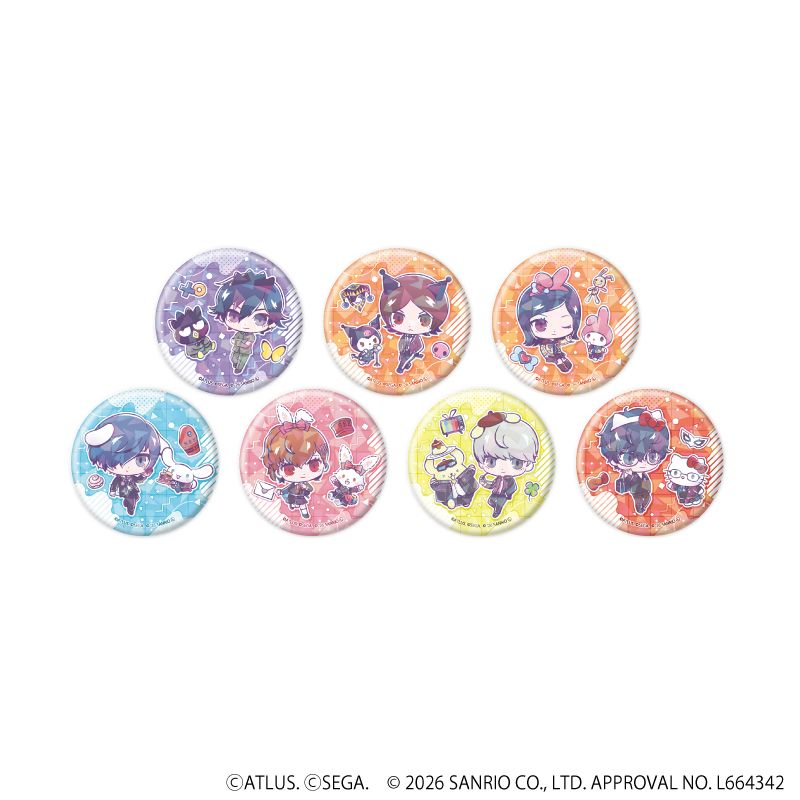 P30th×サンリオキャラクターズ_(57mm)_ホログラム缶バッジ01