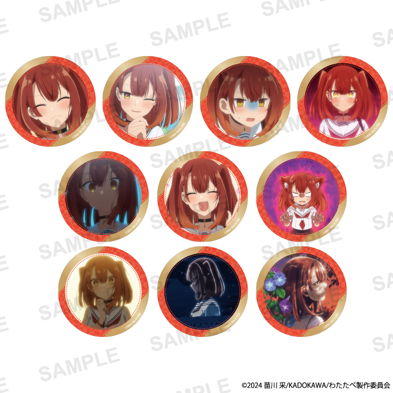 私を喰べたい、ひとでなし_トレーディングキャラクターシーン切り取り缶バッジ＜美胡＞【BOX/10個入り】