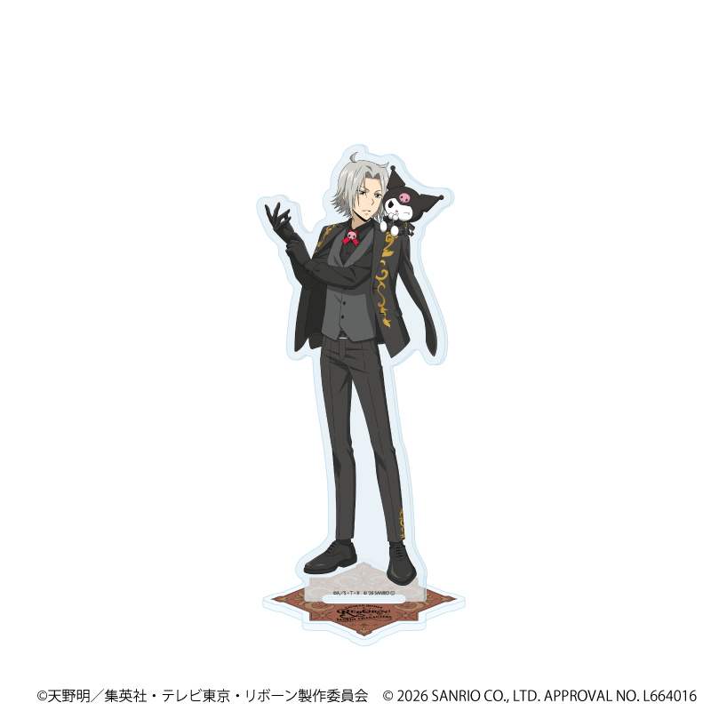 家庭教師ヒットマンREBORN!×SANRIO CHARACTERS_ホログラムアクリルスタンド02/獄寺隼人×クロミ