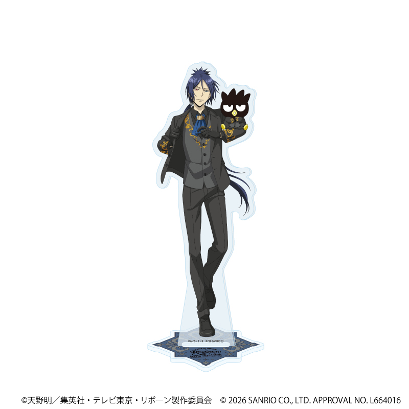 家庭教師ヒットマンREBORN!×SANRIO CHARACTERS_ホログラムアクリルスタンド05/六道骸×バッドばつ丸