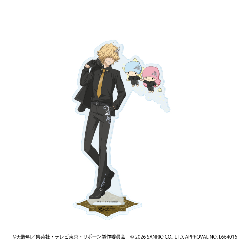 家庭教師ヒットマンREBORN!×SANRIO CHARACTERS_ホログラムアクリルスタンド08/ベルフェゴール×リトルツインスターズ