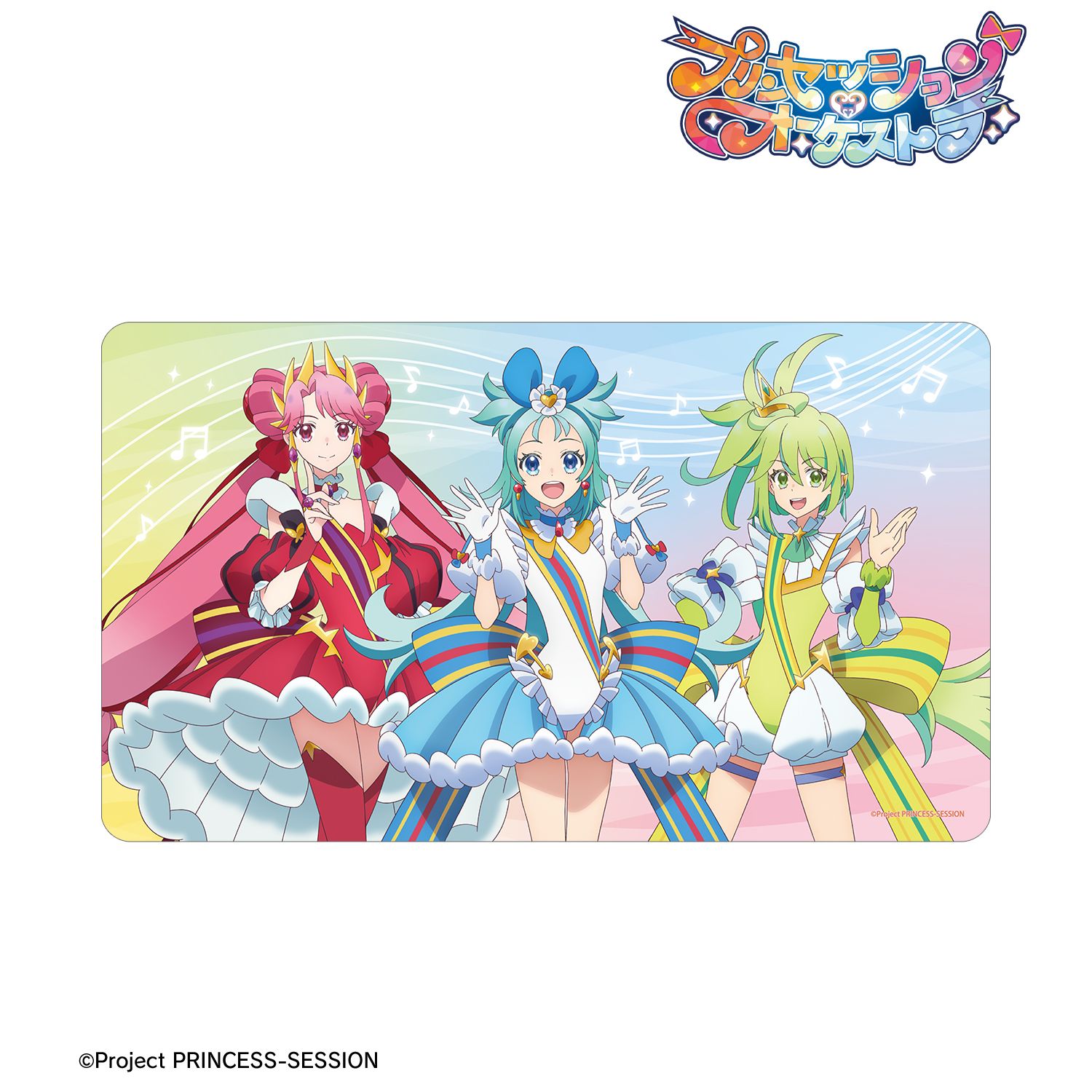 プリンセッション・オーケストラ_プリンセス マルチデスクマット