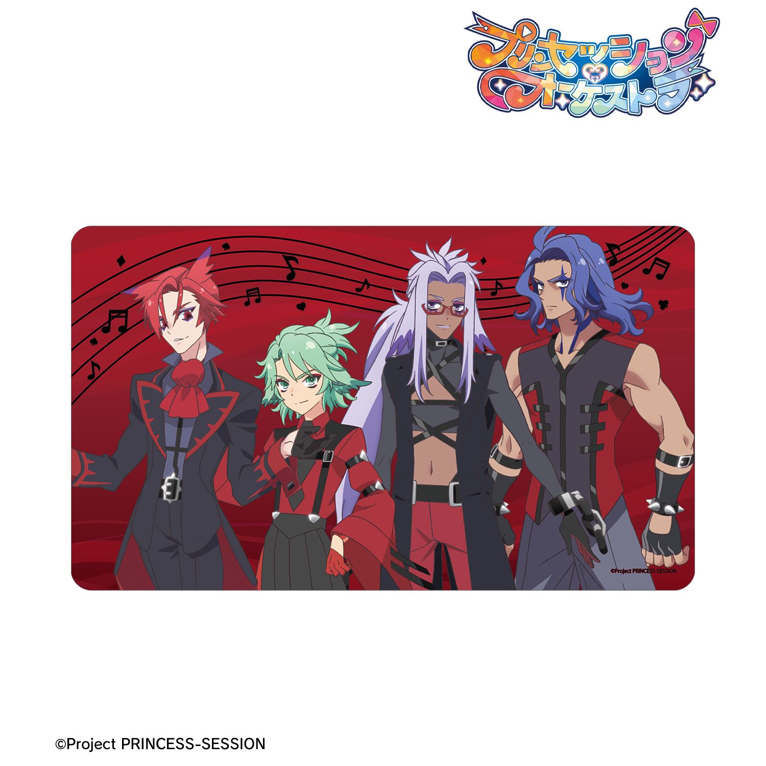 プリンセッション・オーケストラ_バンド・スナッチ マルチデスクマット