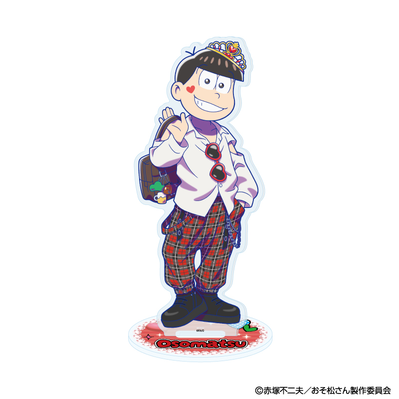 おそ松さん_アクリルスタンド07/おそ松 ギャル男ver.(描き下ろしイラスト)