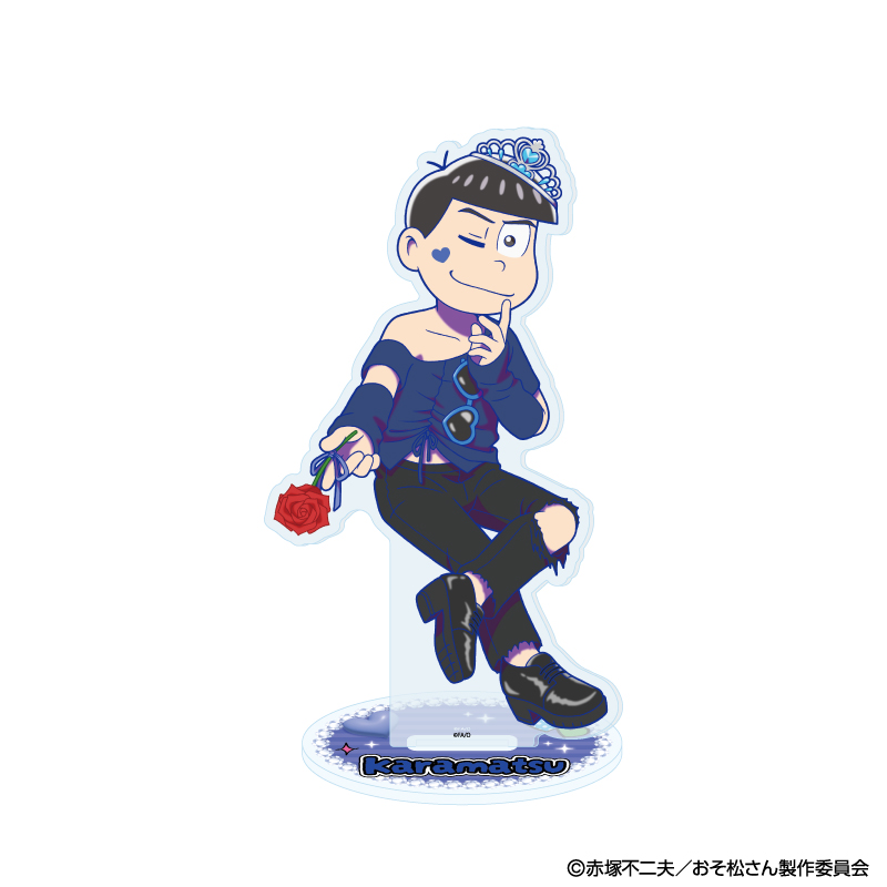 おそ松さん_アクリルスタンド08/カラ松 ギャル男ver.(描き下ろしイラスト)