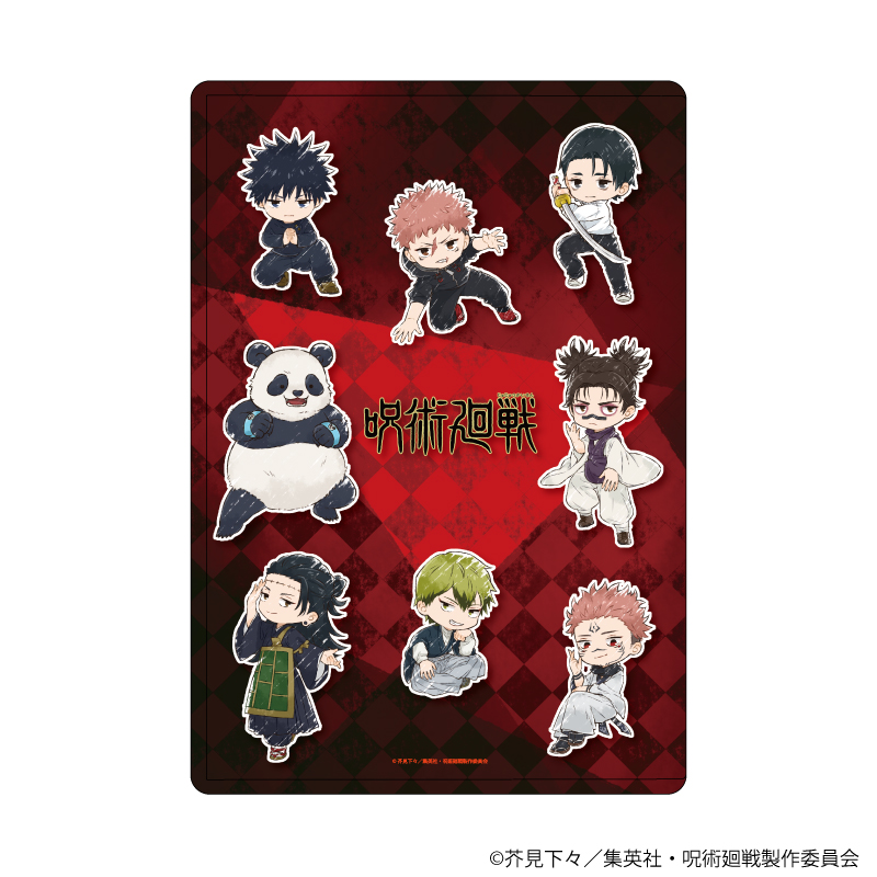 呪術廻戦_キャラクリアケース15/集合(グラフアートイラスト)