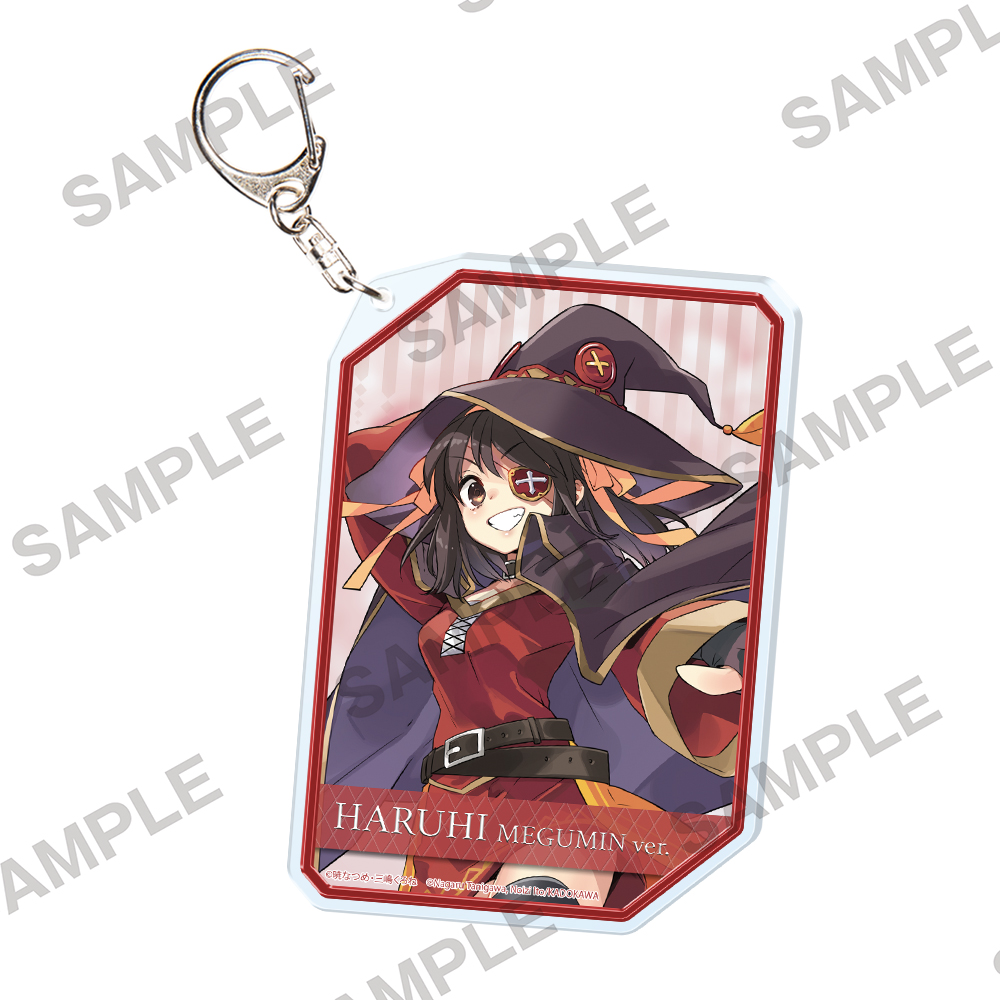 涼宮ハルヒ シリーズ_角川スニーカー文庫冬フェア2026 アクリルキーホルダー 涼宮ハルヒ めぐみんver.