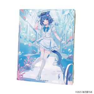 海月雲ろあ_キャンバスボード01/海月雲ろあ 駅員衣装ver(描き下ろしイラスト)