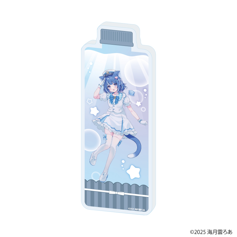 海月雲ろあ_コレクションボトル01/海月雲ろあ 駅員衣装ver(描き下ろしイラスト)