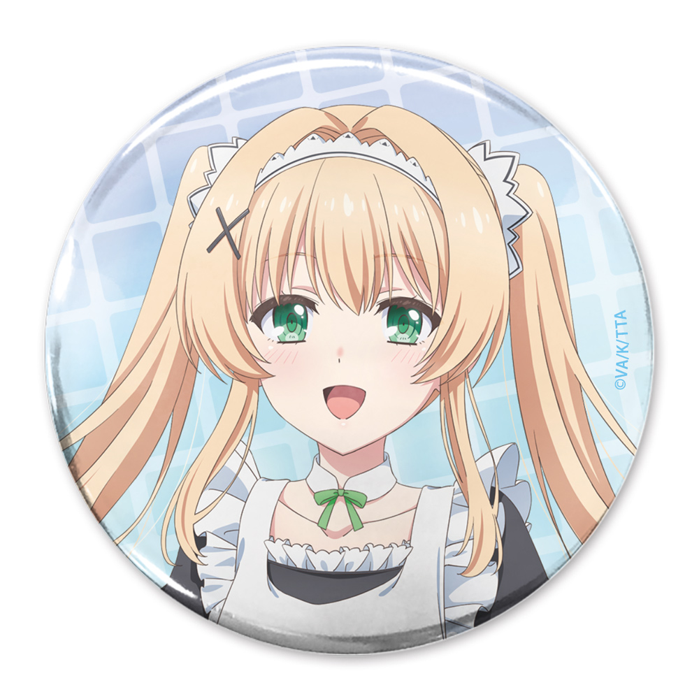 Summer Pockets_描き下ろし 紬ヴェンダース 65mm缶バッジ ご奉仕メイドVer.