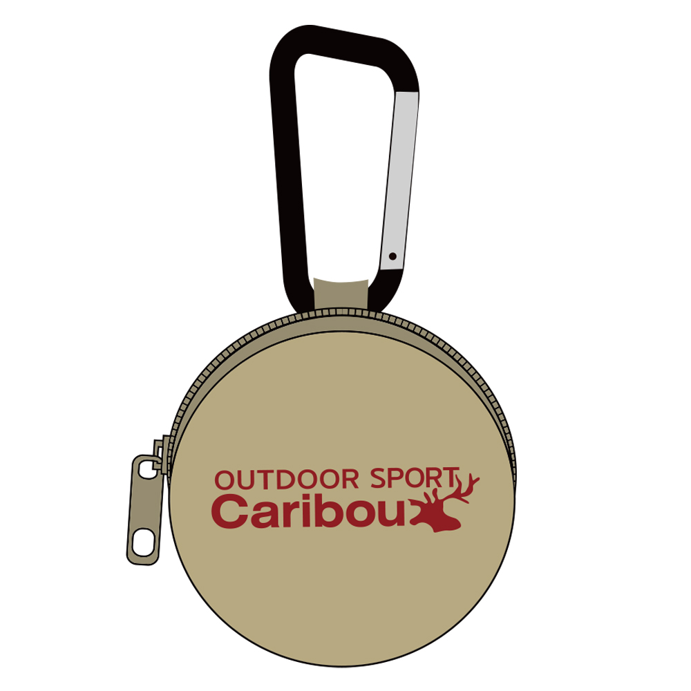 ゆるキャン△ SEASON3_カリブー カラビナ付きミニポーチ