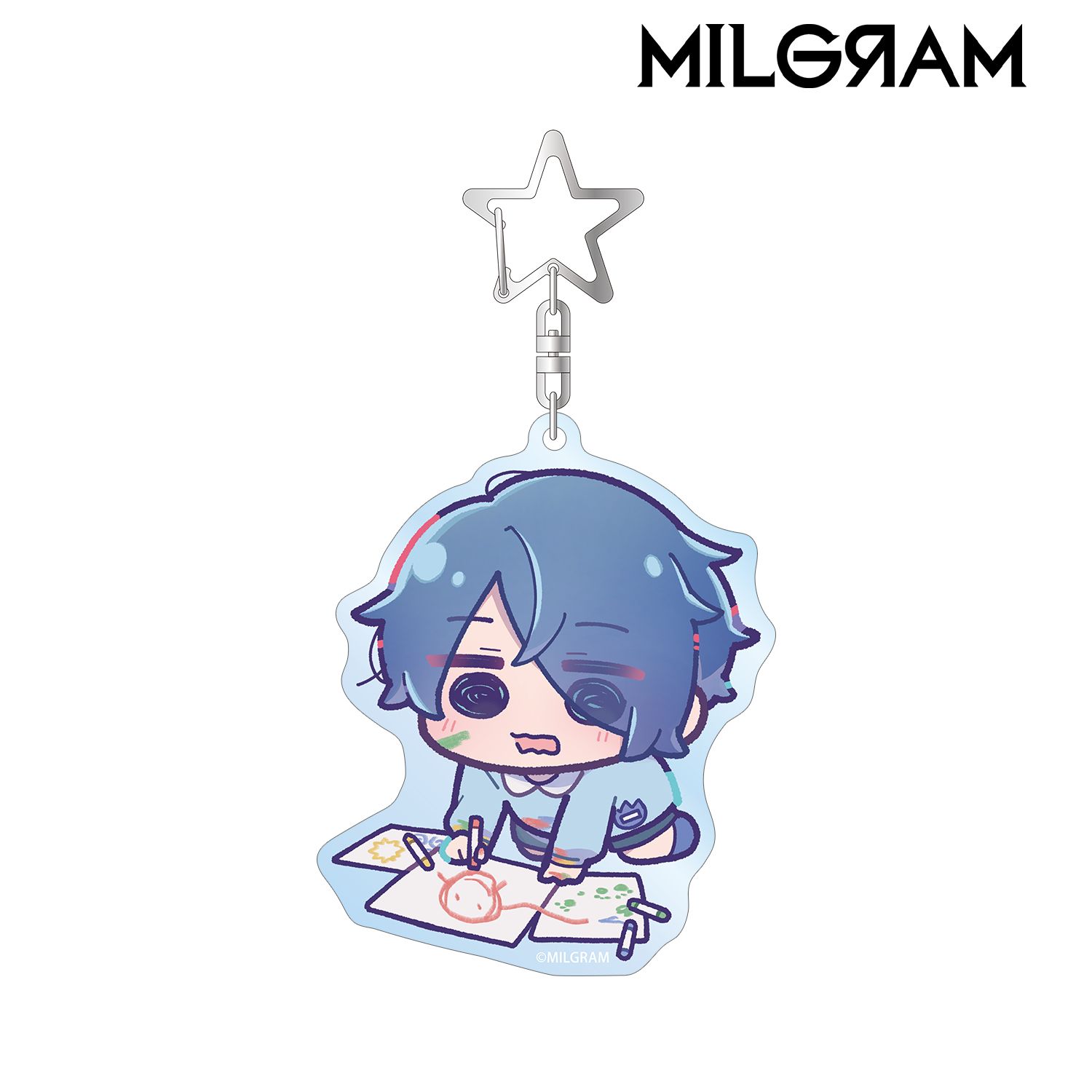 MILGRAM -ミルグラム-_描き下ろし ハルカ ミニグラム 幼稚園ver. BIGアクリルキーホルダー