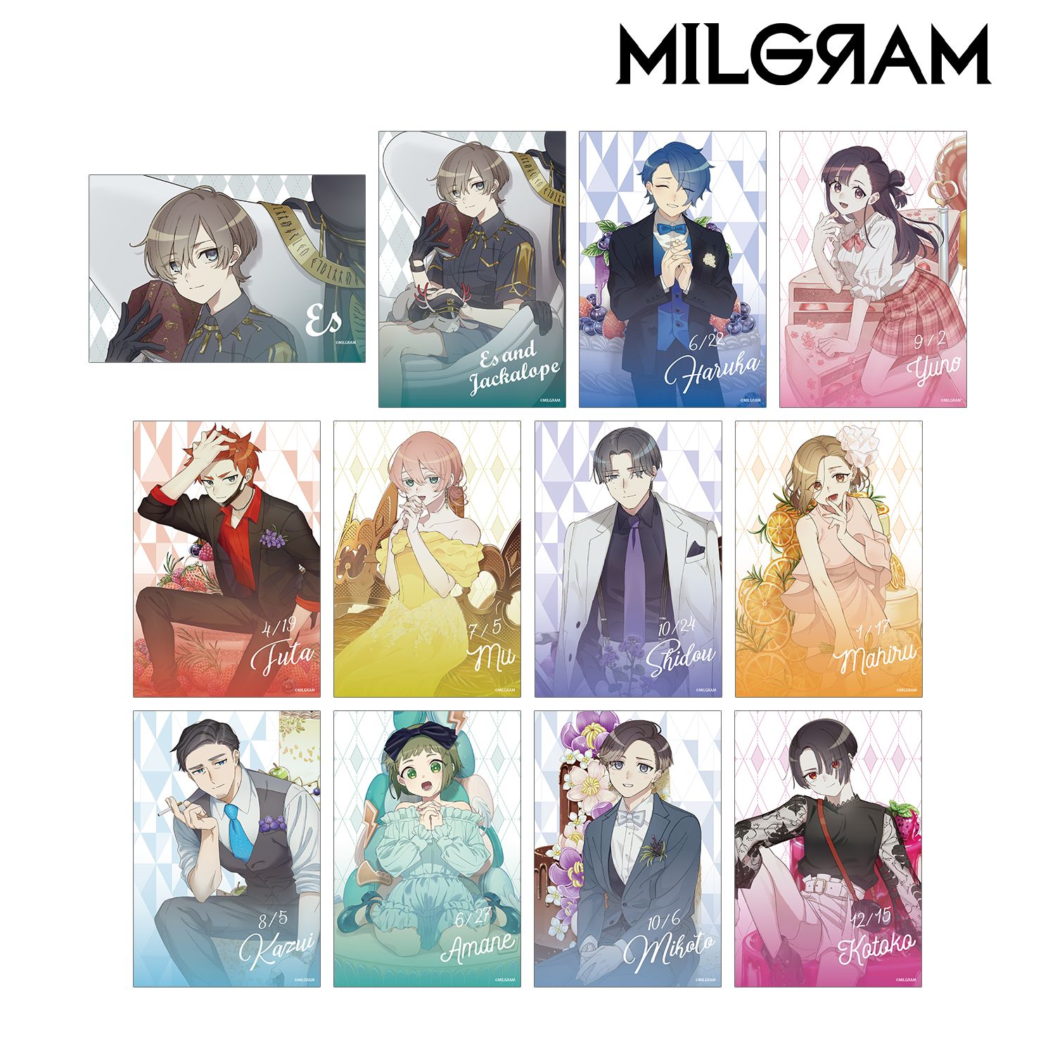 MILGRAM -ミルグラム-_描き下ろし バースデーver.＆休息中ver