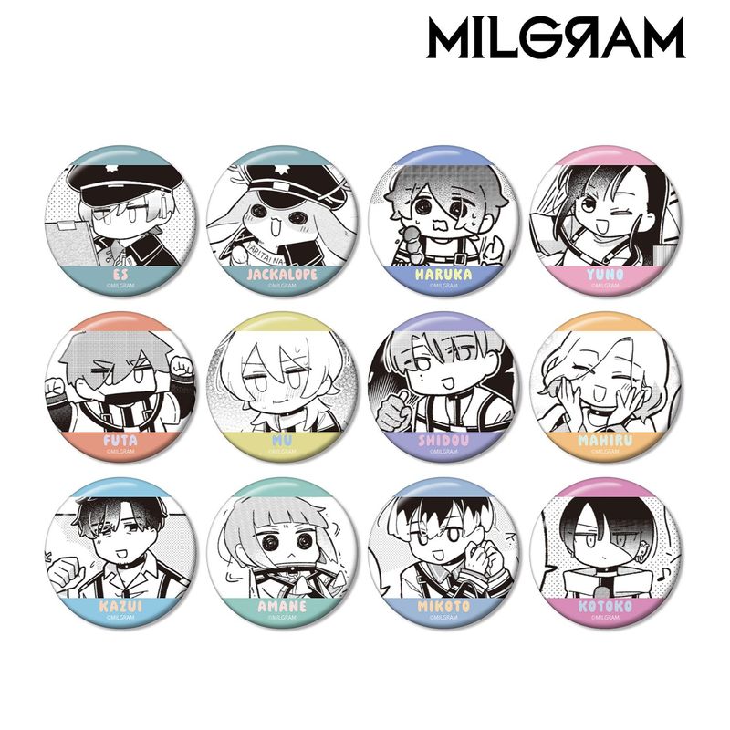 MILGRAM -ミルグラム-_トレーディング ミニグラム コマ缶バッジ(単位