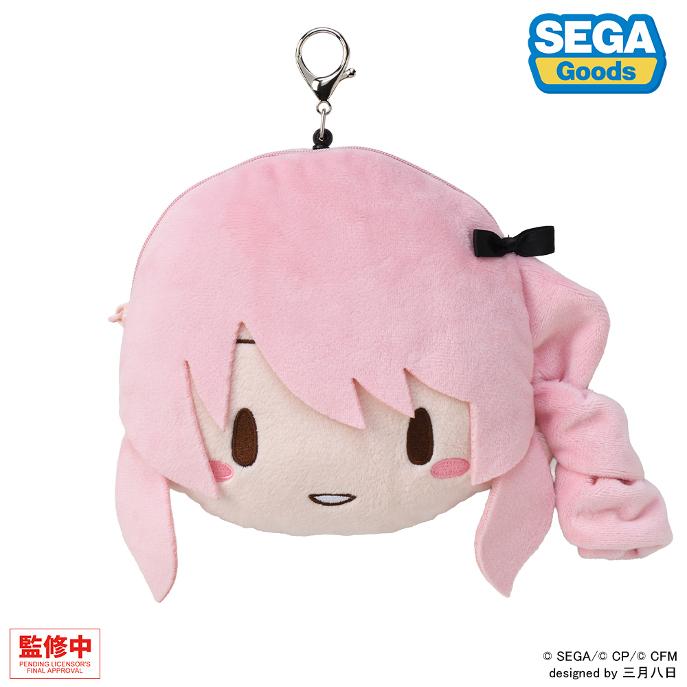 プロジェクトセカイ カラフルステージ! feat. 初音ミク_ふわぷち リール付きフェイスポーチ 暁山瑞希