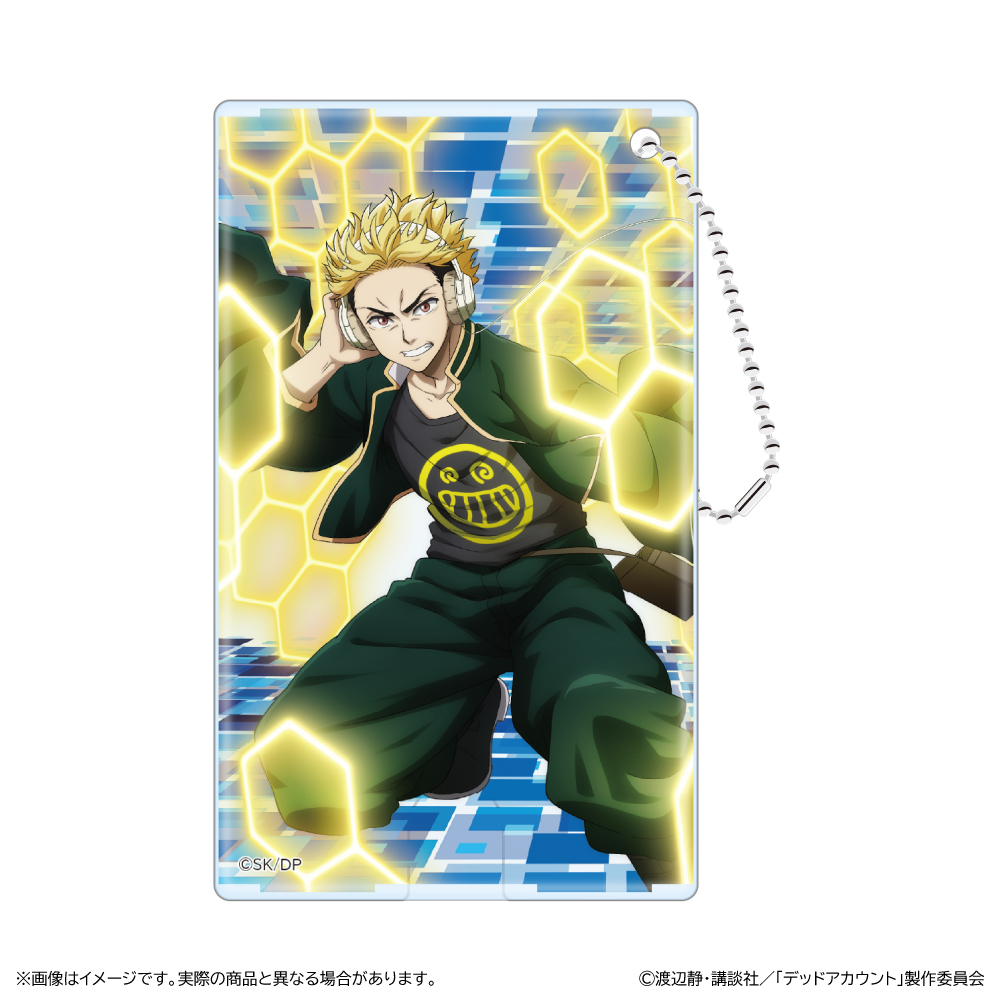 デッドアカウント_クリアパスケース/柄本成彦