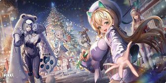 勝利の女神：NIKKE ×and GALLERYコラボ」_【描き起こし】タペストリー