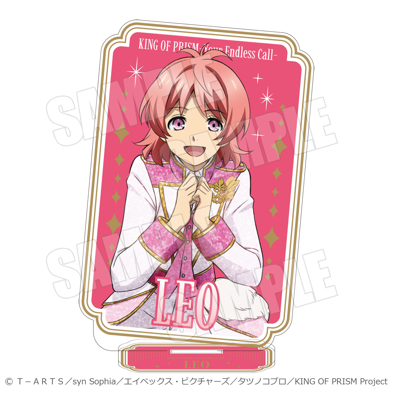 KING OF PRISM-Your Endless Call-みーんなきらめけ!プリズム☆ツアーズ_スクエアアクリルスタンド KING OF PRISM-Your Endless Call- レオ