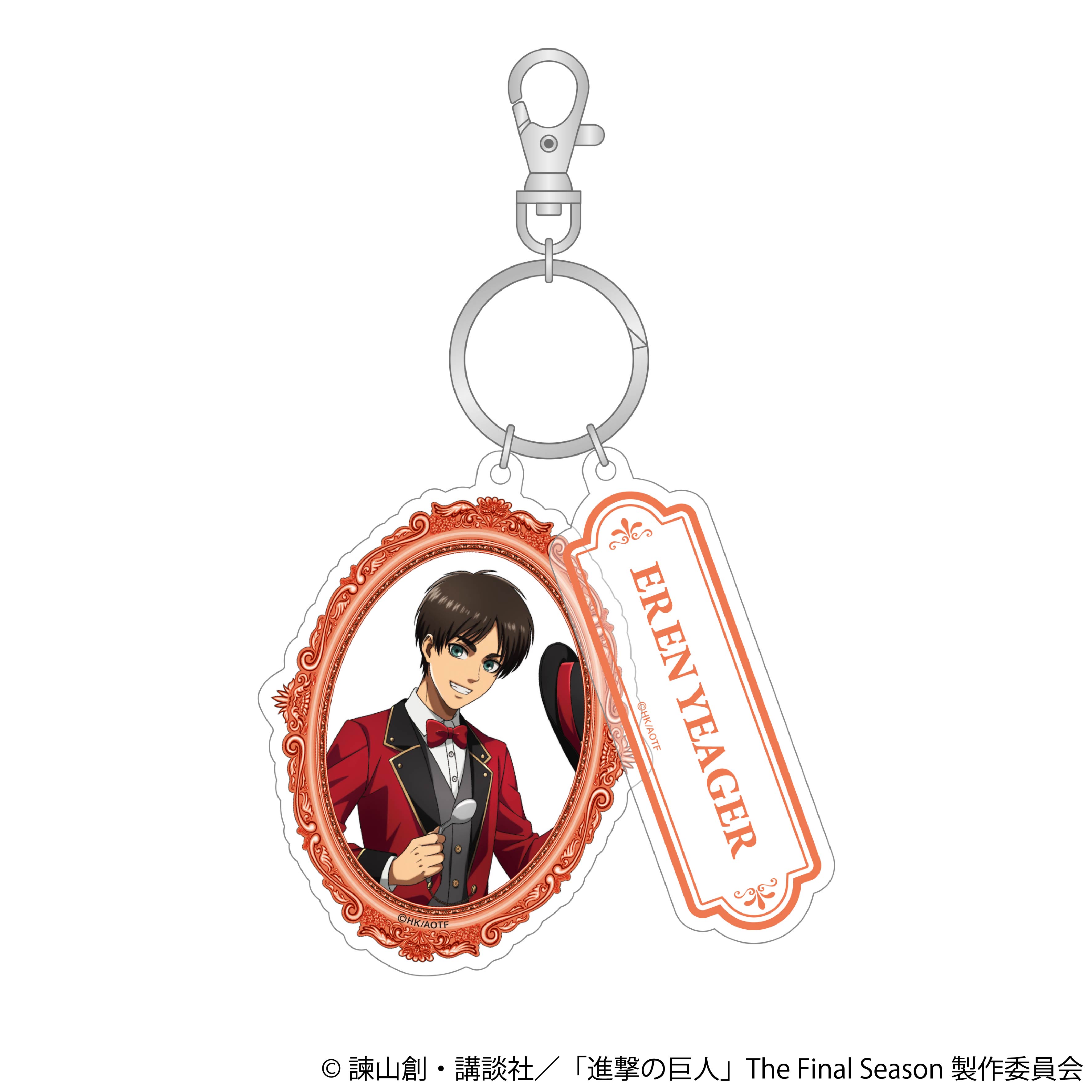 進撃の巨人_2連アクリルキーホルダー／エレン　?マジシャン?