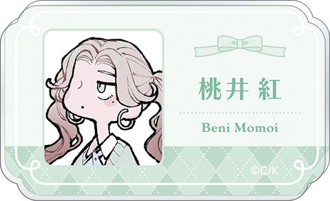 恋せよまやかし天使ども_アクリルネームバッジ／桃井 紅