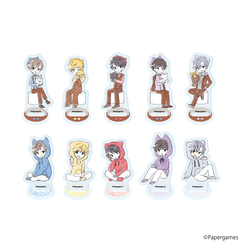 恋とプロデューサー?EVOL×LOVE?_アクリルぷちスタンド08/コンプリートセット(全10種)(グラフアートイラスト)【コンプリートセット/10個入り】