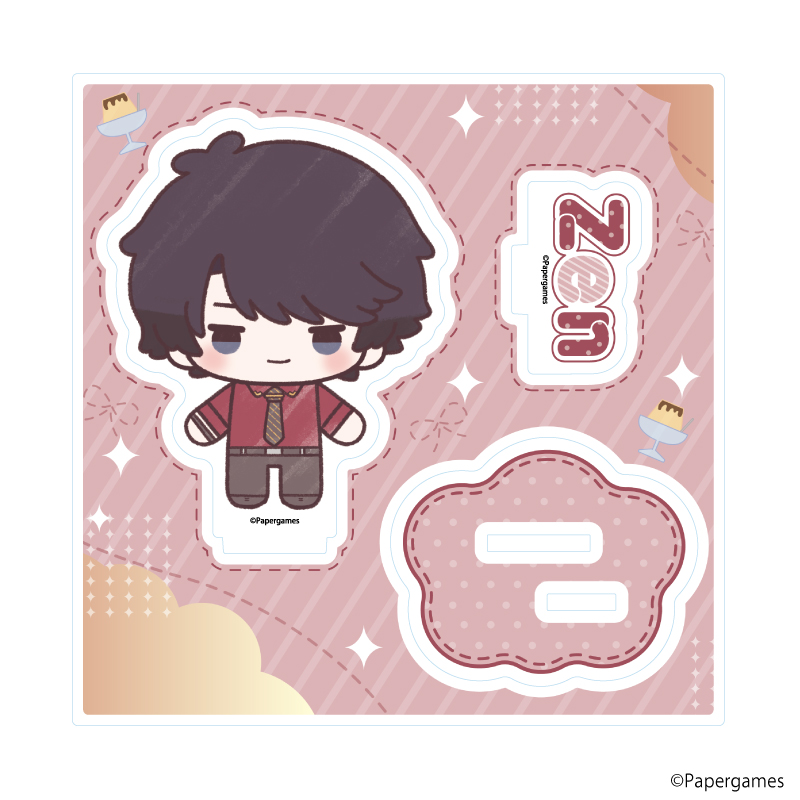 恋とプロデューサー～EVOL×LOVE～_アクリルスタンドプレート08/ゼン(グラフアートイラスト)