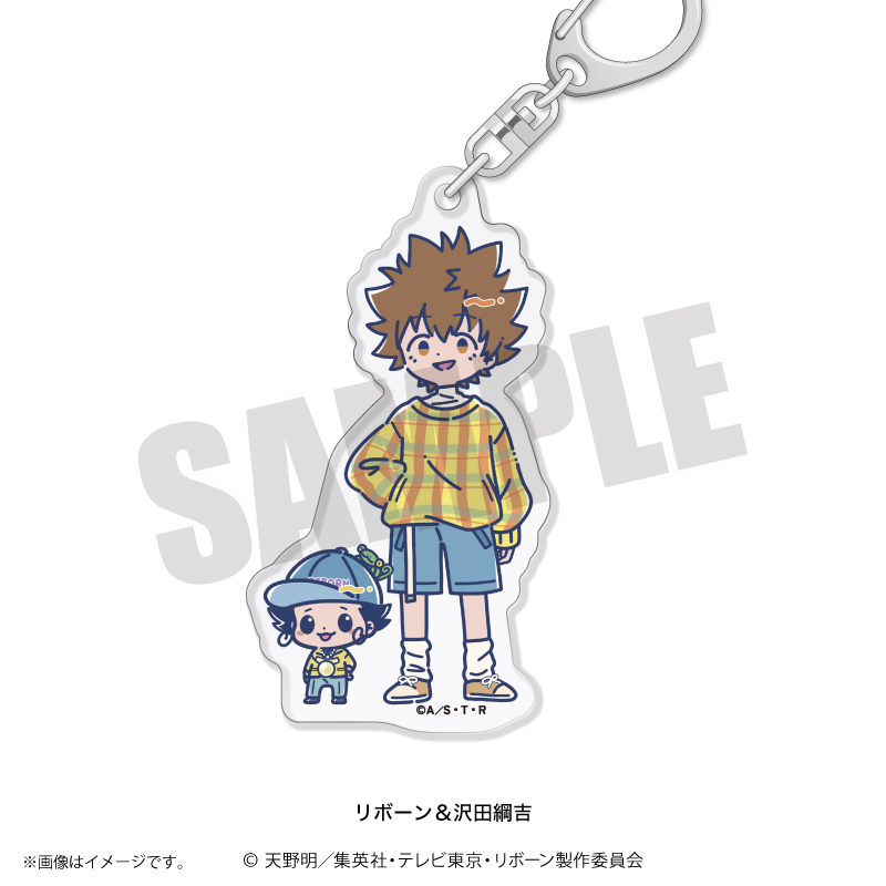 家庭教師ヒットマン REBORN!_れとぽぷ 第3弾 アクリルキーホルダー リボーン&沢田綱吉