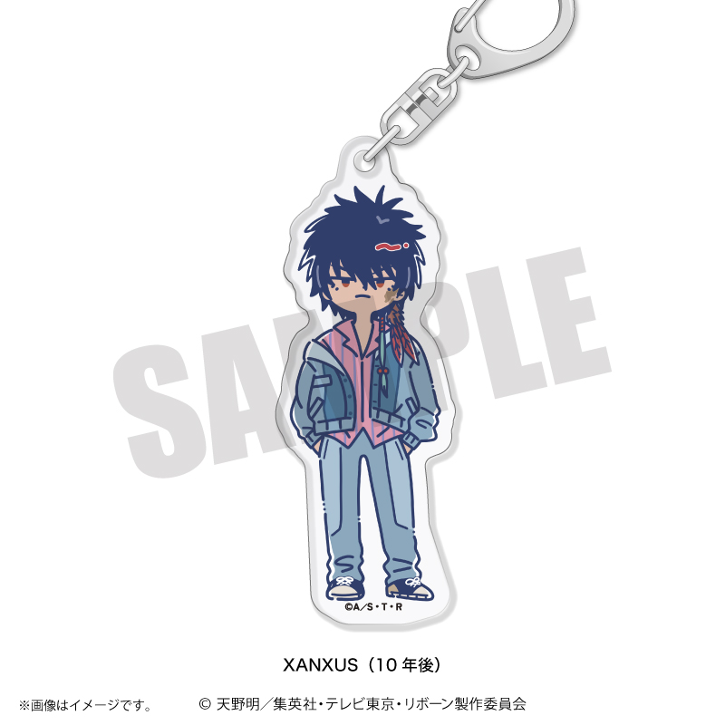 家庭教師ヒットマン REBORN!_れとぽぷ 第3弾 アクリルキーホルダー XANXUS(10年後)