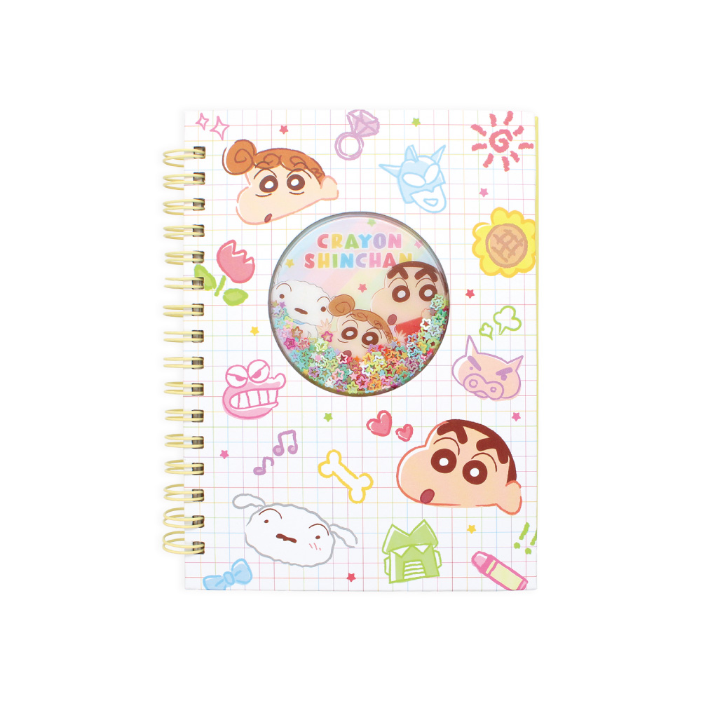 クレヨンしんちゃん_シェイカーシール帳 らくがき
