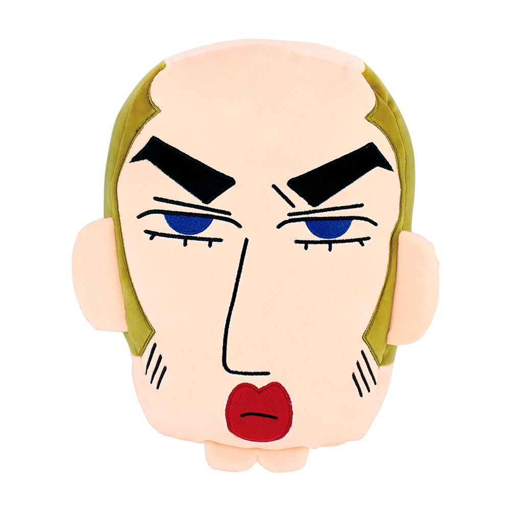 映画クレヨンしんちゃん ヘンダーランドの大冒険_マカオとジョマ もっちりフェイスクッション マカオ