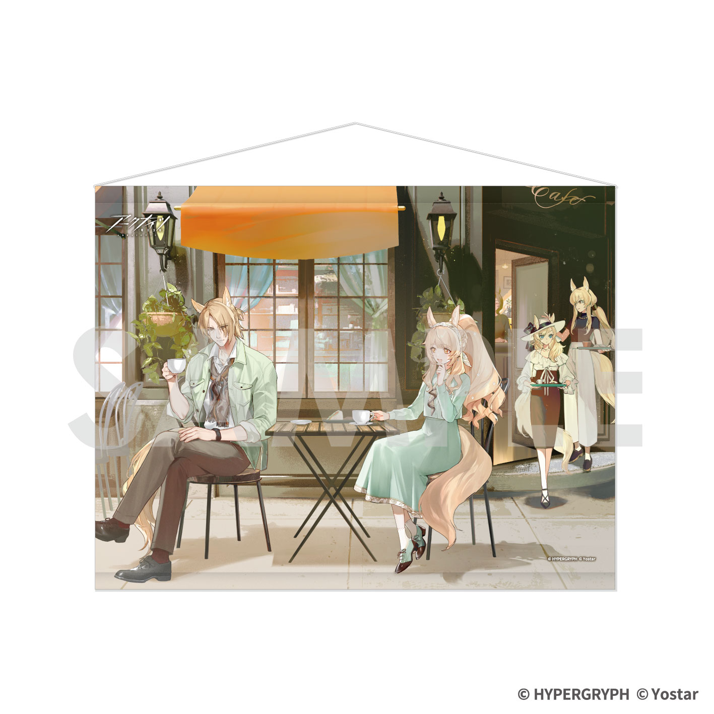 アークナイツ_タペストリー～OPERATORS HOLIDAY 2～ ムリナール＆ブレミシャイン