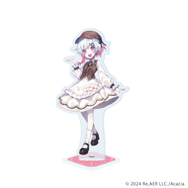 魔法少女ノ魔女裁判_アクリルスタンド01/桜羽エマ カフェ店員ver.(描き