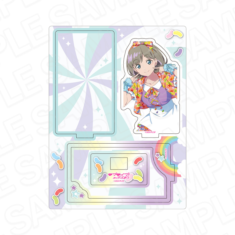 ラブライブ!スーパースター!!_レイヤーアクリルスタンド 唐 可可 Cafe party ver.