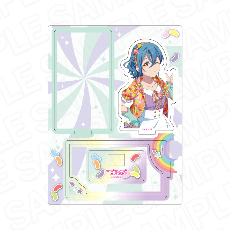 ラブライブ!スーパースター!!_レイヤーアクリルスタンド 若菜四季 Cafe party ver.
