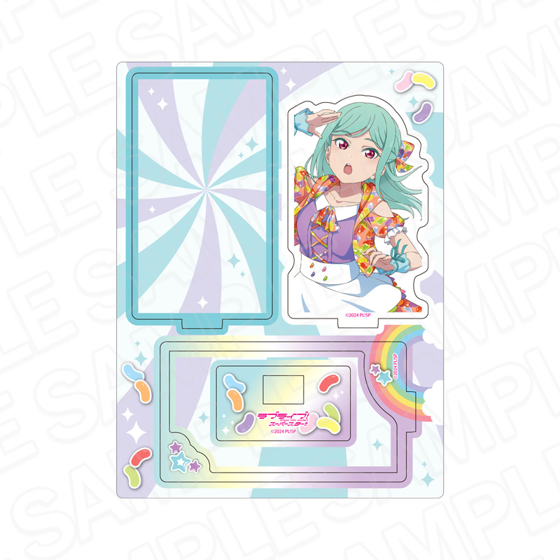 ラブライブ!スーパースター!!_レイヤーアクリルスタンド 鬼塚冬毬 Cafe party ver.