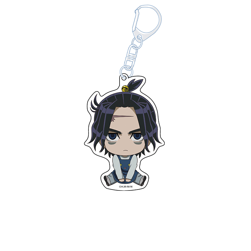 ニャイト・オブ・ザ・リビングキャット_ぺたん娘アクリルキーホルダー クナギ