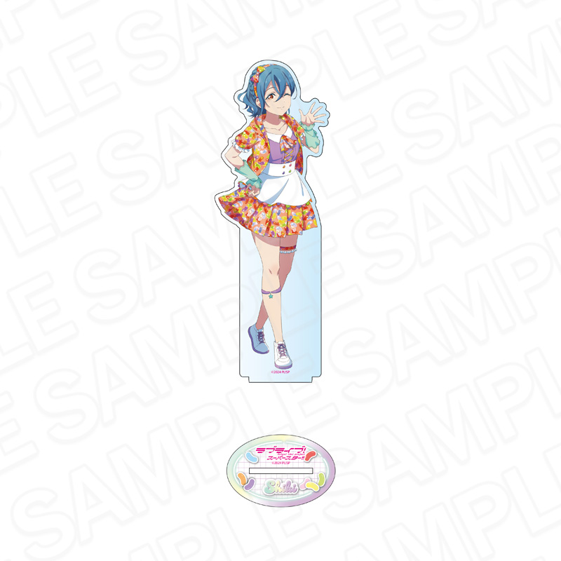 ラブライブ!スーパースター!!_デカアクリルスタンド 若菜四季 Cafe party ver.