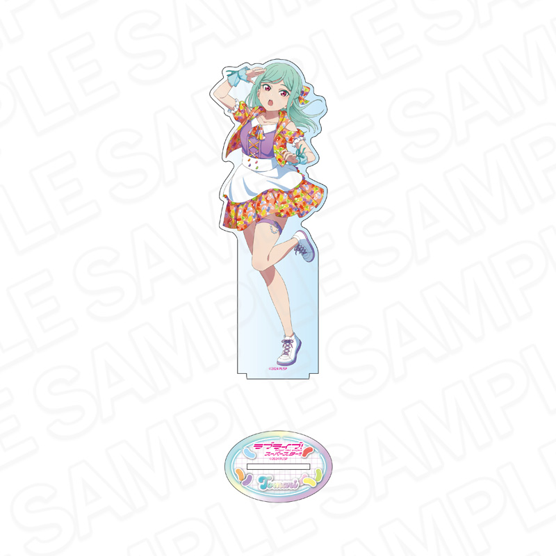 ラブライブ!スーパースター!!_デカアクリルスタンド 鬼塚冬毬 Cafe party ver.