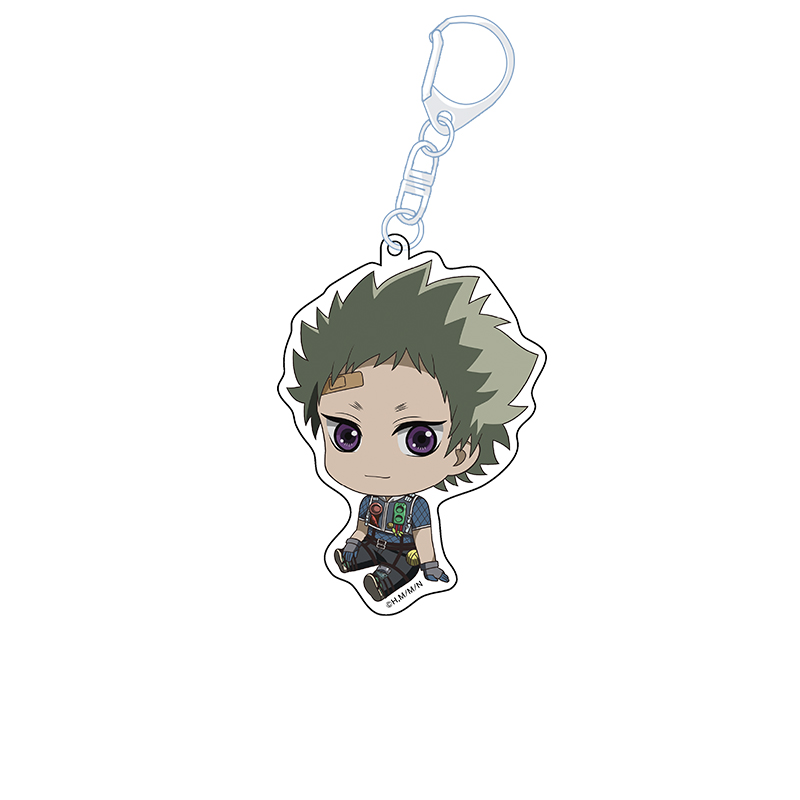 ニャイト・オブ・ザ・リビングキャット_ぺたん娘アクリルキーホルダー アラタ